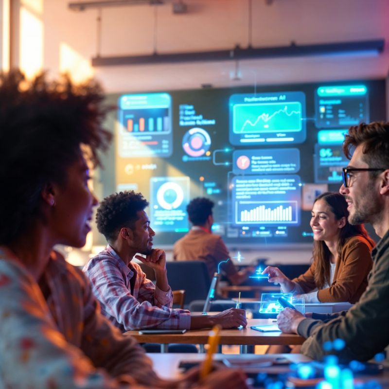 Creative software developers working on innovative digital solutions in office environment