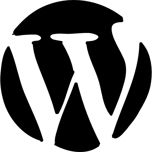WordPress content management system logo